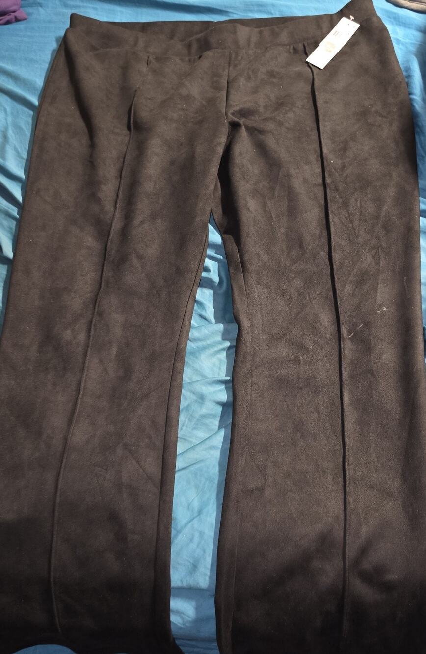 Falls Creek 2x Black Women's Pull On Pants